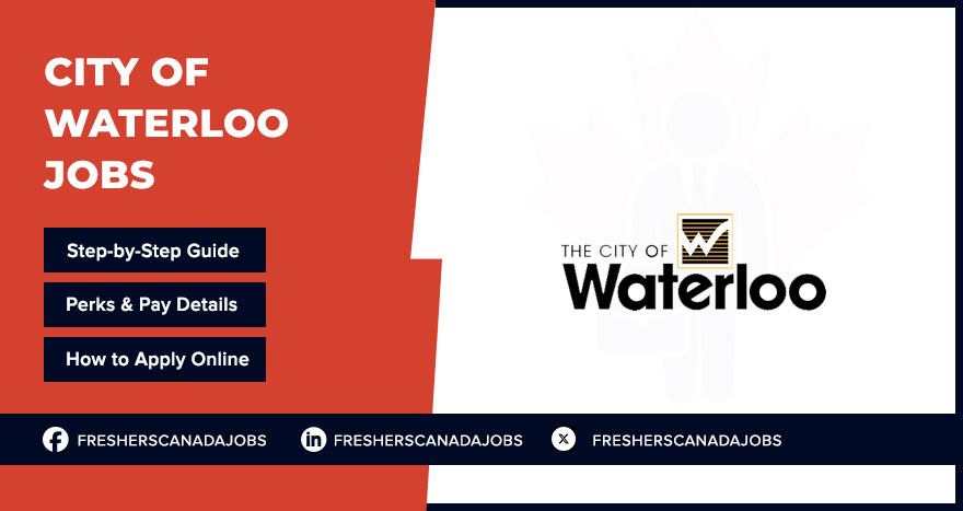City of Waterloo Jobs: Government Roles with Great Benefits